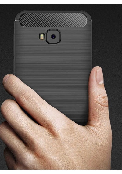 Asus Zenfone 4 Selfie Zb553kl Kılıf Zore Room Silikon Kapak Gri