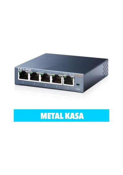 Tp Lınk Sg105 5 Port Gigabit Metal  Kasa Switch