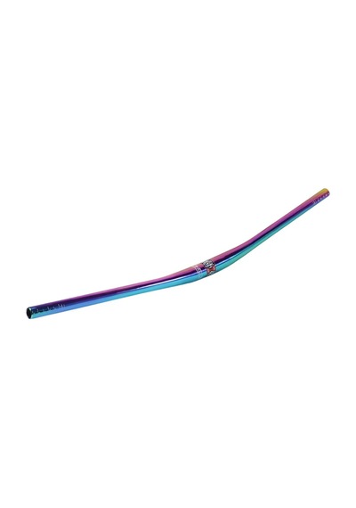 Enlee K05 Low Rıser Alüminyum Gidon 31,8mm 800/25mm Rainbow Siyah