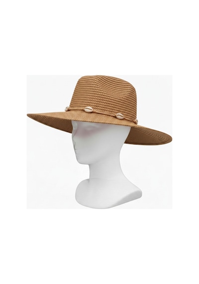 Aresshop Kadın Güneşlik Şapka Fotr Camel