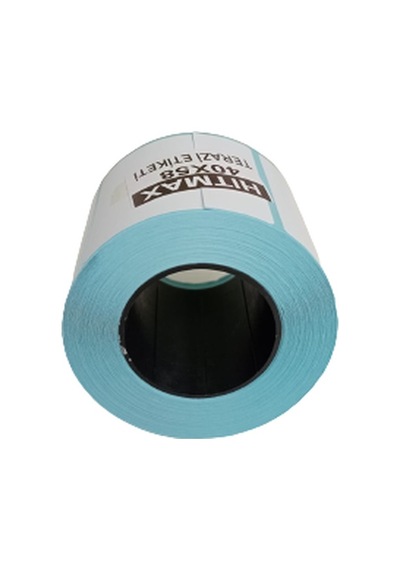 40X58 TERAZİ ETİKETİ TOPLAM 6 RULO 1.KALİTE (TAM METRAJ)