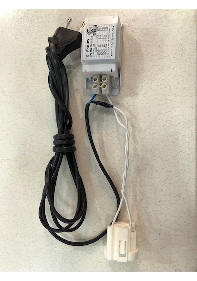 PLS 9W UVC LAMBA SETİ PHILIPS  BALAST+DUY+KABLO