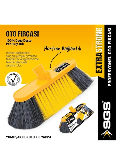 Ayrex Sgs Oto Fırçası Extra/siyah 23cm Diğer