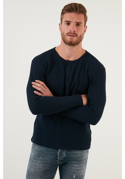 Buratti Erkek Sweat 5905070 Lacivert