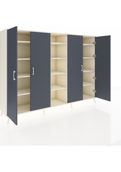 Hyperion Dolap 12 Raflı 4 Kapaklı 220x44x163 Aytaşı-antrasit/ayta Aytaşı-antrasit/aytaşı Hyperion Dolap 12 Raflı 4 Kapaklı 220x44x163 Aytaşı-antrasit/ayta Aytaşı-antrasit/aytaşı