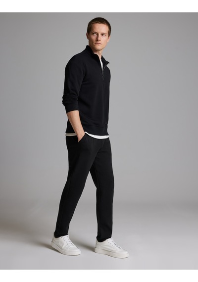 Pierre Cardin Siyah Regular Fit Düz Paça Eşofman Altı 50331627-vr046