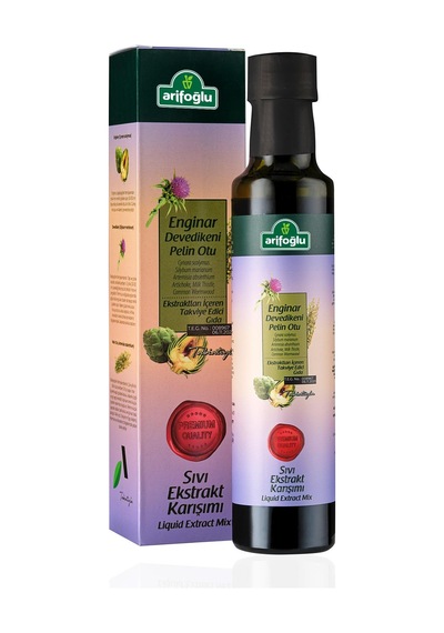 Enginar Devedikeni Pelin Otu Sıvı Ekstraktı 225 Ml