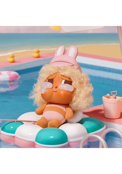 Pop Mart - Orijinal Crybaby Vacation Mode On Serisi Vinil Peluş Bebek Süpriz Kör Paket