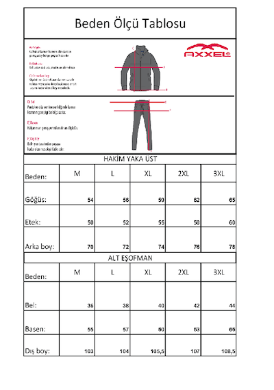 Axxel Erkek Haki Dalgıç Şardonlu Eşofman Takım-t1290 Haki