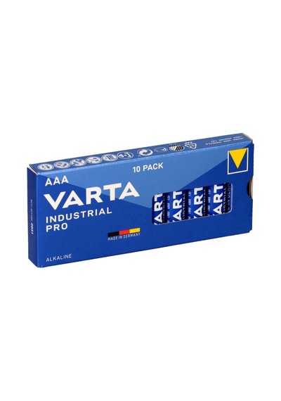 Varta Industrıal Alkalın Ince Pıl Aaa 10 Lu