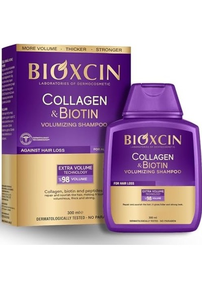 & Biotin Hacim Şampuanı 300 Ml İnce Telli Ve Hacimsiz Saçlar İçin Dolgunlaştırıcı Ve Güçlendirici Bakım