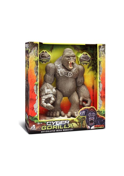 37108 Sunman Jurassic Clash Mega Canavar Siber Goril Figürü Lisanslı Jurassic 27cm