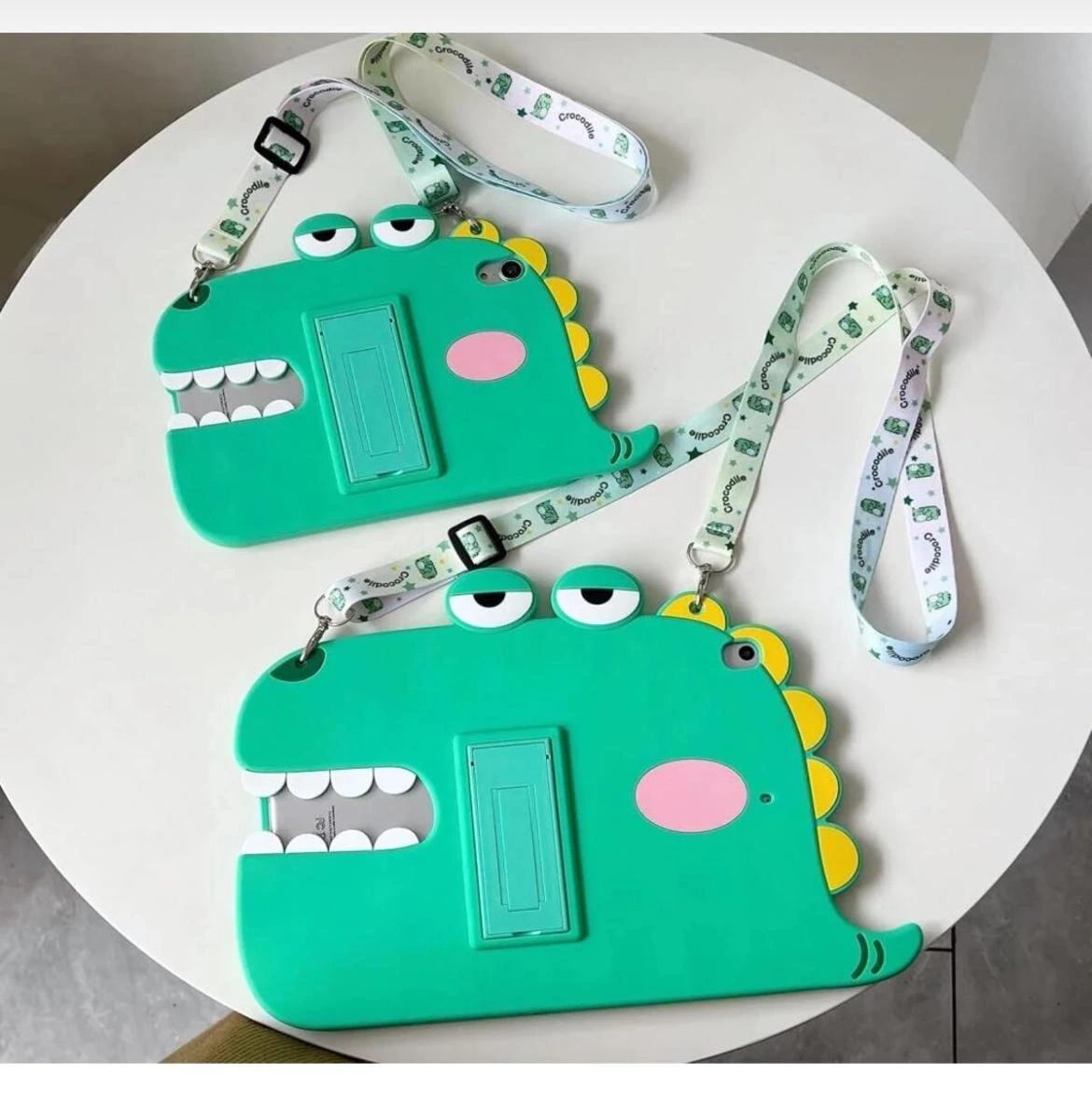 Samsung Galaxy Uyumlu Tab A 8.0 T290 T295 T297 Kılıf Cute Dolls Çocuk Tablet Kılıfı Karakterli