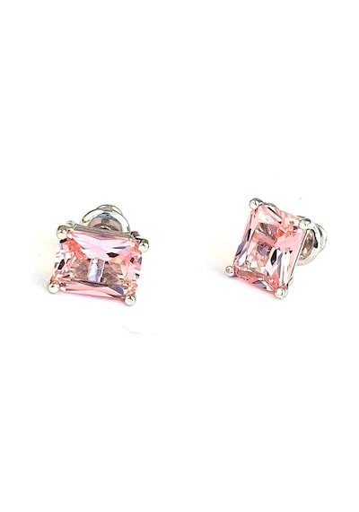 Sky Diamond Pink Morganit Taşlı 925 Ayar Gümüş Lüks Küpe N11.87915