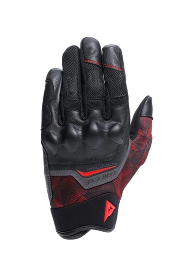Dainese Daınese Eld Ermex Gloves Black Red Lava Siyah