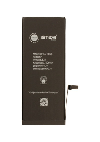 Simex Apple Uyumlu iPhone 6S Plus Batarya 2750Mah