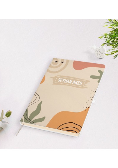 Kişiye Özel İsimli Beyaz Defter-1