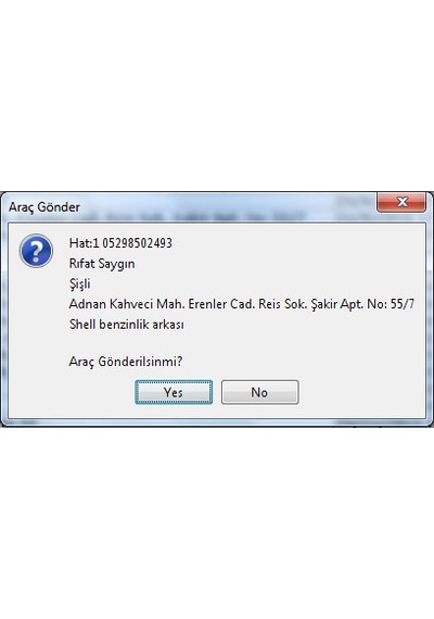 Pyro Taksi Durağı Yazılımı Programı & Caller  Id