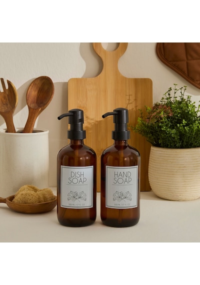 Karaca Home Bottle Dish Soap Sıvı Sabunluk / Deterjanlık Kahverengi
