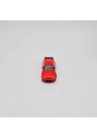 Pop Race 1:64 Nissan Gtr R33 Nismo 400r Red Pr64-91
