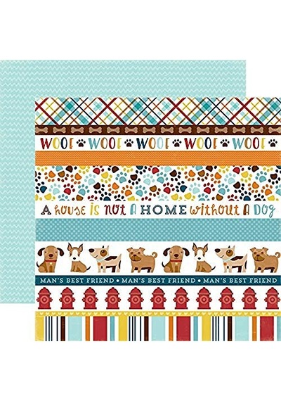 Echo Park Bark 30 Cm X 30 Cm Köpek Koleksiyon Paketi Bk97016