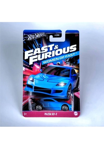 Fast And Furious Women Of Fast 2024 5'li Set Hızlı Ve Öfkel