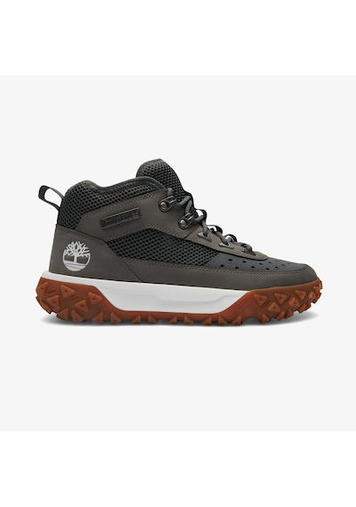 Timberland Mid Lace Up Hiking Erkek Gri Bot Düz Tb0a6a98y551 Gri