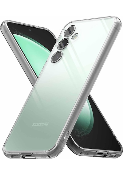 Samsung Galaxy Uyumlu S23 Fe Kamera Korumalı Süper Silikon Şeffaf Kılıf