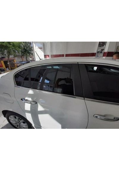 Fiat Egea Sedan Krom Cam Çerçevesi Set 2015- 8 Parça