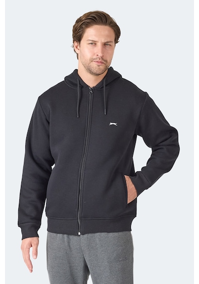 Slazenger Majestıc I Erkek Siyah Sweatshirt Siyah