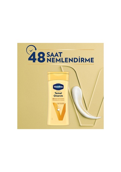 4 Adet Vaseline 200 Ml Losyon Temel Onarım