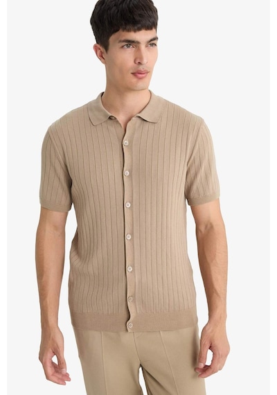 DeFacto Standart Fit Polo Yaka Triko Kısa Kollu Tişört E4603AX25SMBG129