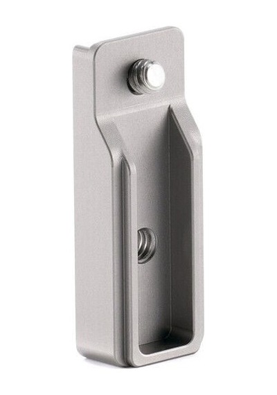 Tiltahorizontal Mounting Plate For Insta360 X5 Camera Cage - Titanium Gray Ta-t90-hmp-tg Siyah