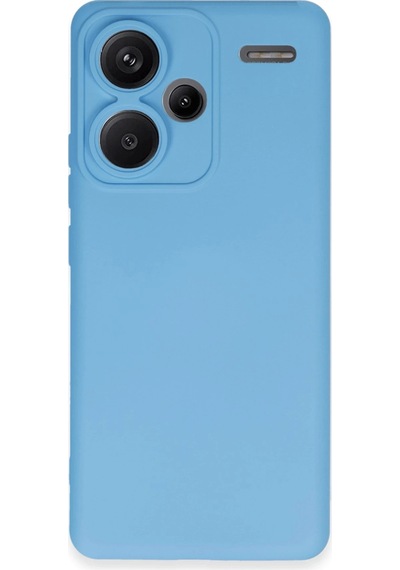 Newface - 235 - Xiaomi Redmi Note 13 Pro Plus Kılıf Nano İçi Kadife Silikon - Edntrend - - Mavi