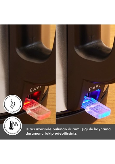 Teabig Xl 35 Çay Bardağı Kapasiteli 2 İn 1 Çelik Çay Makinesi Ve Su Isıtıcı Inox Diğer