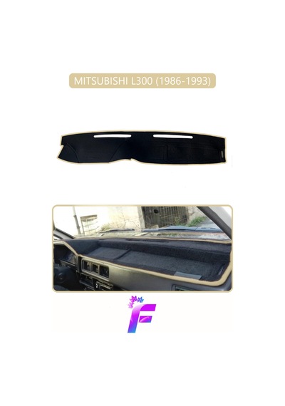 Mıtsubıshı L300 1986-1993 Araca Özel Torpido Örtüsü Kolay Montaj Güneşten Korur Koruma H43