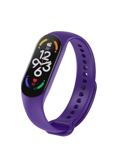 Kyver Xiaomi Mi Band 7 Ile Uyumlu Silikon Kordon