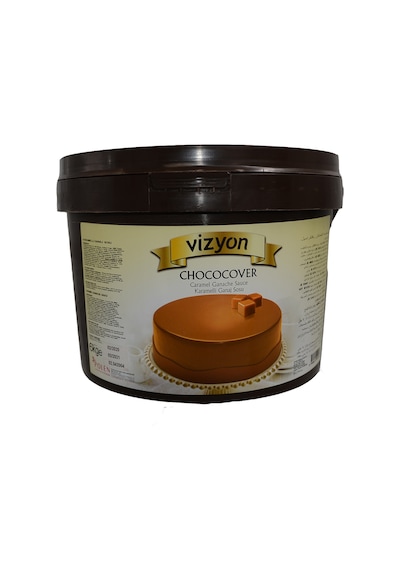 Vizyon Bitter Çikolatalı Ganaj Sosu 6 kg