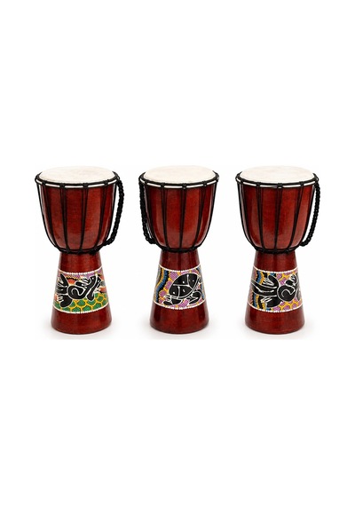 Ahşap Batikli Darbuka No:1023