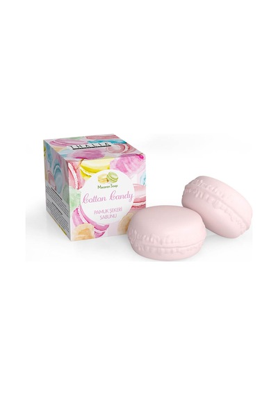 Thalia Cotton Candy Macaron Katı Bitkisel Sabun 100 G