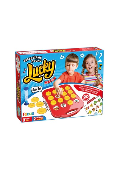 Focus Lucky Match Eşleştirme 3 Adet