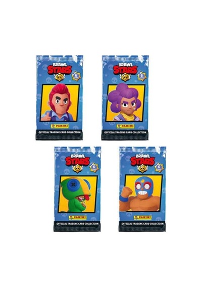 Brawl Stars Koleksiyon Kartı - 3 Paket 18 Kart