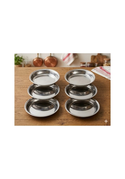 No2 Abant Paslanmaz Çelik 17cm X 3,5cm Pça ,çorba ,yemek ,yan Lezzetler Ve Kahvaltılıklar Gümüş