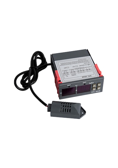 STC-3028 AC 110-220V LCD Ekranlı Nem Sıcaklık Kontrol Modülü
