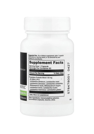 Davinci Laboratories, Daily Best Probiotic, 25 Billion Cfu, 60 Capsules