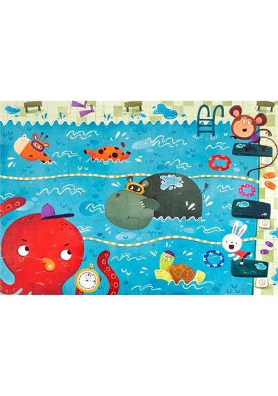 Eolo Yüzme Yarışı Puzzle