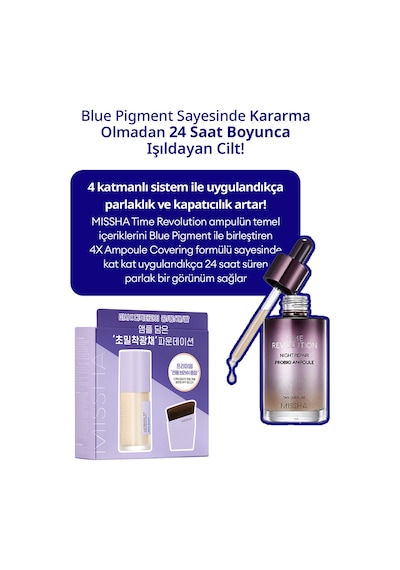 Yarı Parlak Bitişli Nemlendirici Fondöten Mıssha Layering Fit Foundation Semi Glow No21 Vanilla 21