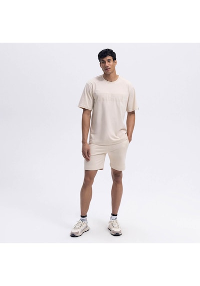 Ellesse Bisiklet Yaka Ekru Erkek T-shirt Em589 Ekru