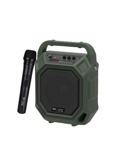 Magicvoice Mv-10132ae Kablosuz El Mikrofonlu Usb-sd-bt Taşınabilir Seyyar Ses Sistemi