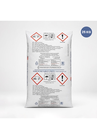 Sodyum Metabisülfit E223 25 Kg